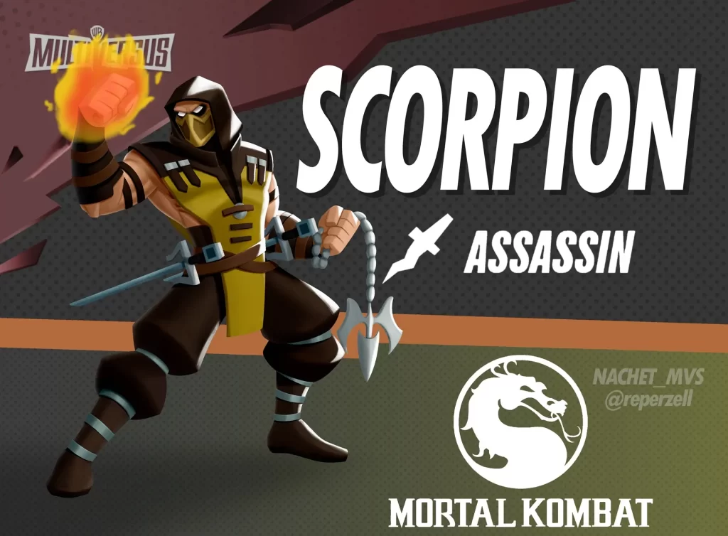 احتمال افزودن شخصیت اسکورپیون از بازی Mortal Kombat به بازی MultiVersus