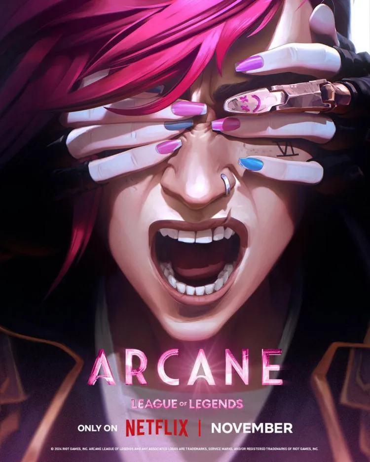 پوستر فصل دوم Arcane رویارویی وای و خواهرش را به نمایش می‌گذارد