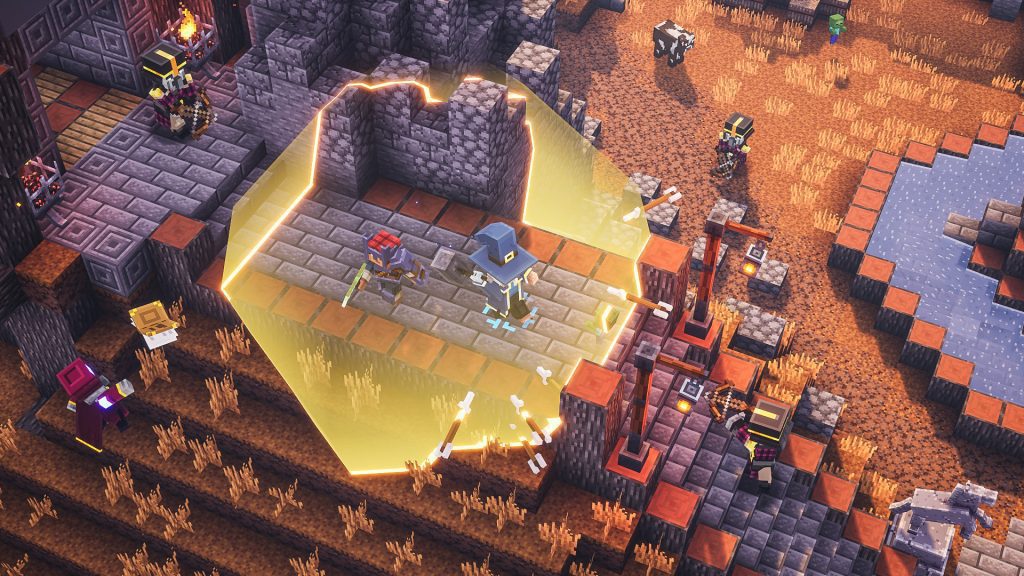 بررسی بازی Minecraft Dungeons | چالش های سخت