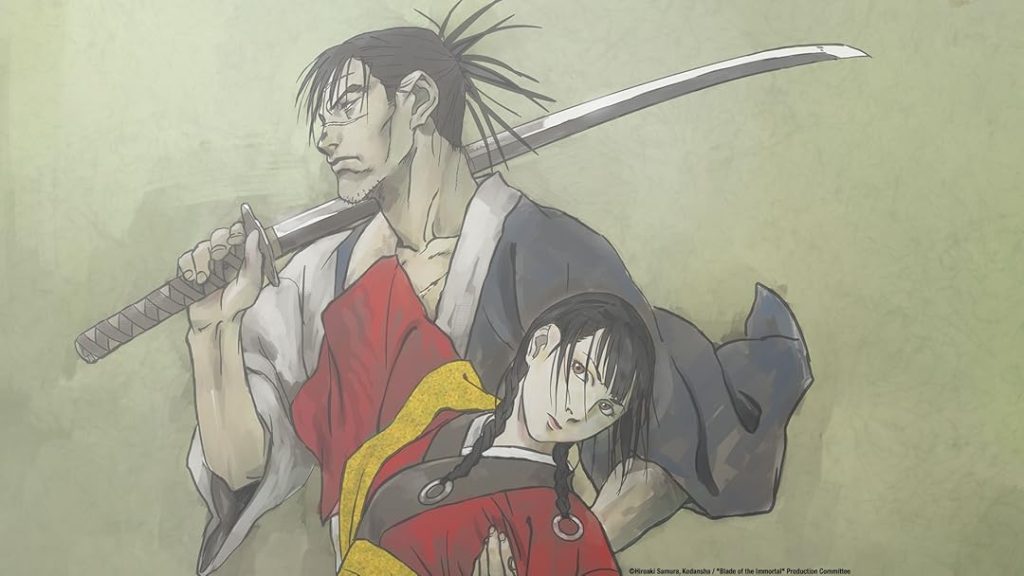 Blade of the Immortal یکی از بهترین انیمه‌های سامورایی تاریخ 
